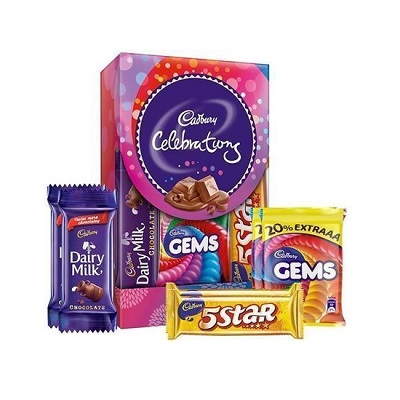 With Cadbury Celebrations - 56.2 gm