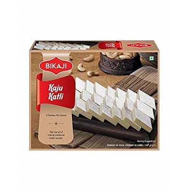 With 500gm Kaju Katli (Bikaji)