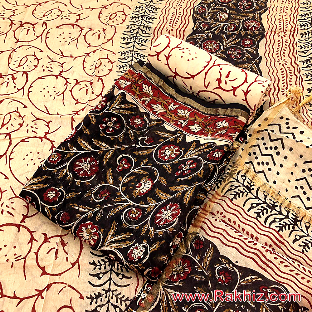 kalamkari dress materials online shopping