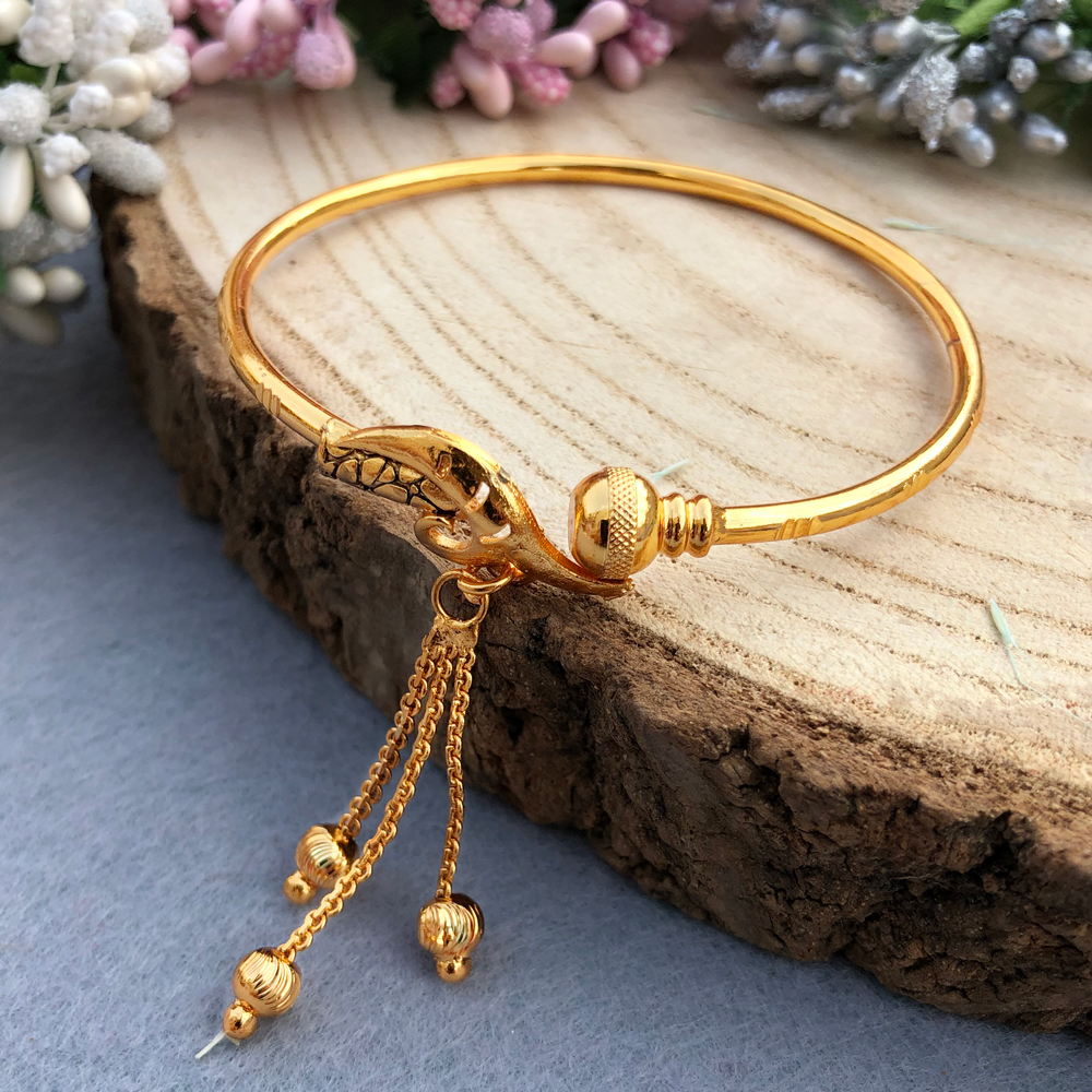 22k Plain Gold Bracelet JG-2212-08023 – Jewelegance