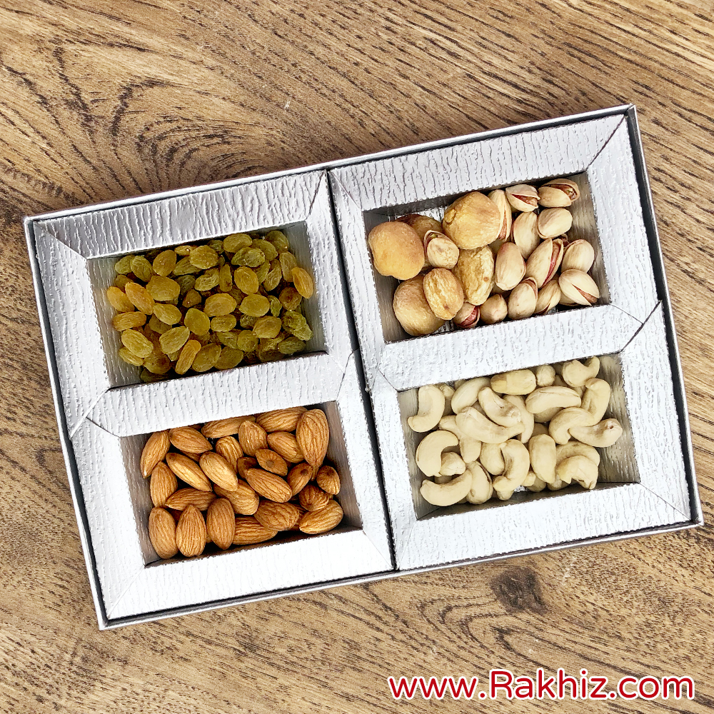 Four Type Nuts Dry Fruits Box Buy Online Dry fruit