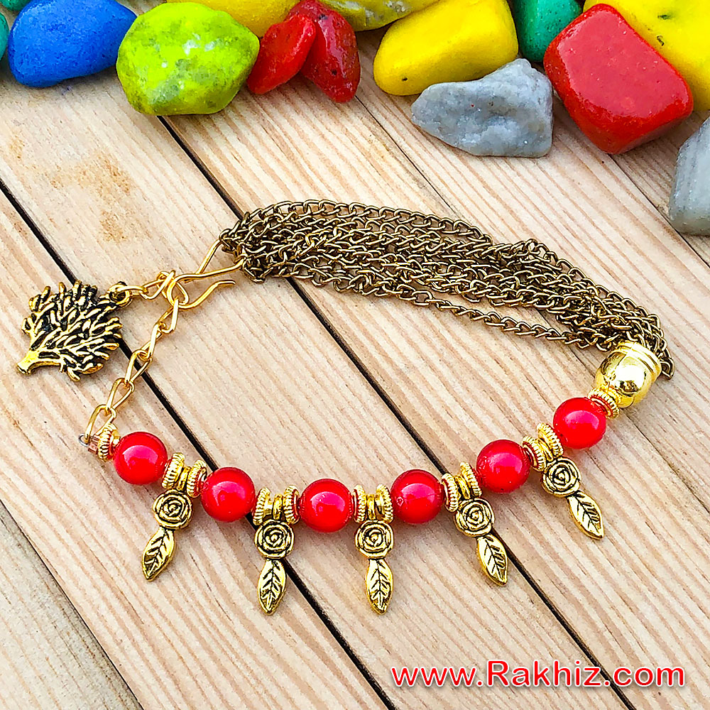 Red Stone Bracelet – Voltage Boutique