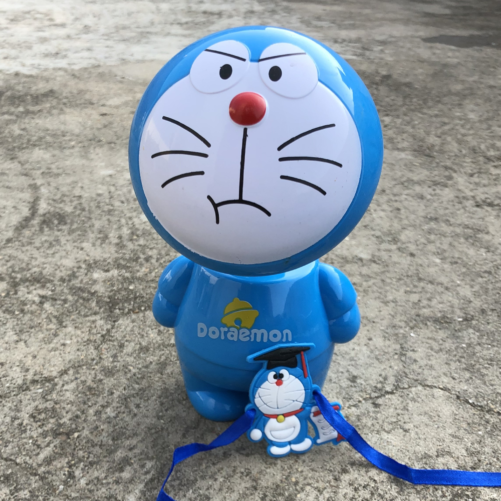 Smiling Doraemon Kids Rakhi for Brother for Raksha Bandhan Handmade Rakhi