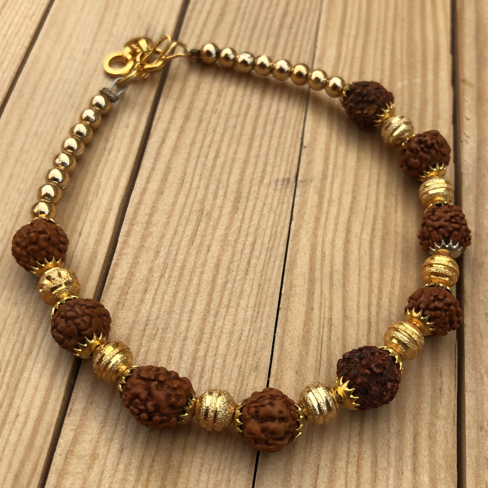 Rudraksha Bracelet For Men (रुद्राक्ष ब्रेसलेट) | Buy Bracelet