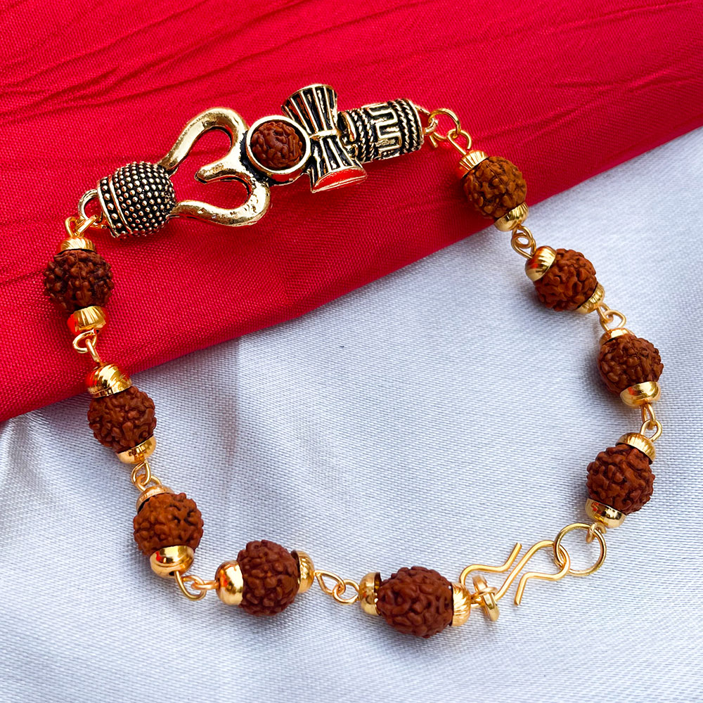 AMA 18k Gold Plated Bracelet with Lucky Pendants  India  Ubuy