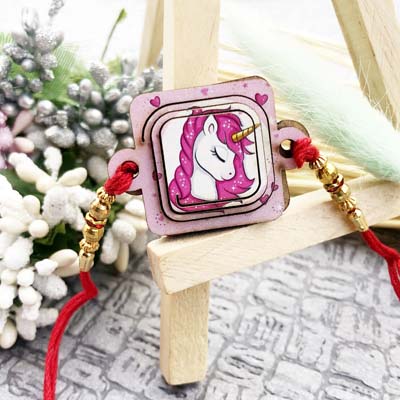 Kiddy girls demanded Unicorn Rakhi