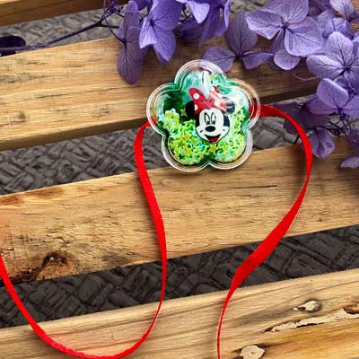 Famous Minnie mouse Rakhi for girls