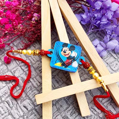 Disney land famous Mickey mouse Rakhi for kids
