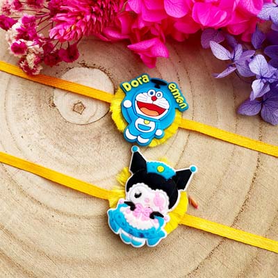 Kids Favourite cartoon character Rakhi combo