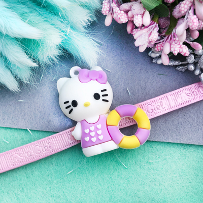 cuty cat strip Rakhi for kids