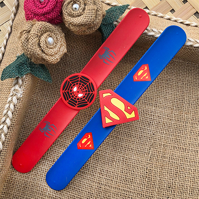 Spiderman & Superman bracelet Rakhi combo for kids