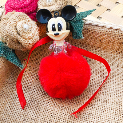 Disneyland famous mickey mouse lighting Rakhi for kids