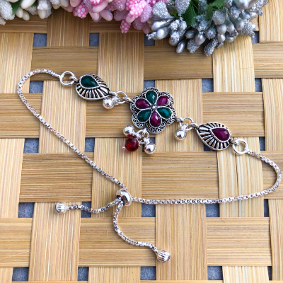 gorgeous flower design women's bracelet Rakhi