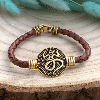 blissful om bracelet Rakhi for brothers and sisters