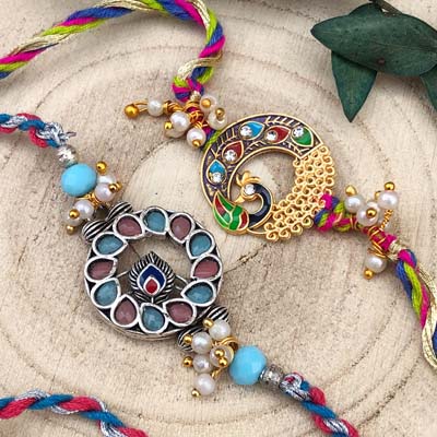 Peacock, Morpankhi Rakhi combo