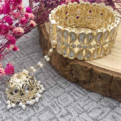 Jewellery design chuda bracelet Rakhi for bhabhi