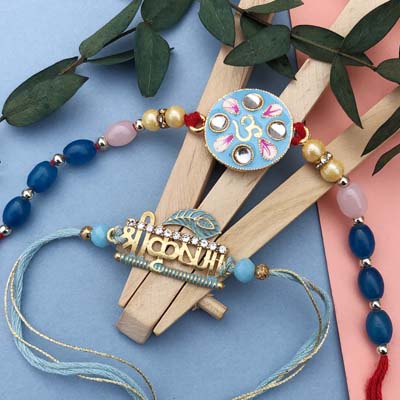Sky beads and Shri Krishna rakhi for everyone set off two