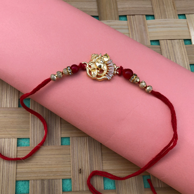 Lord Ganesh design Rakhi for bhaiya, bhabhi,sister