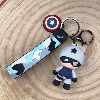 Avenger Famous captain America key chain for kids