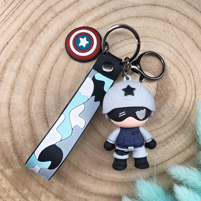 Avenger Famous captain America key chain for kids