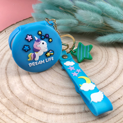 famous unicorn dream life Keychain for kids