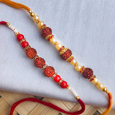 Rakhi Set of 2 - Traditional Rakhi for brother