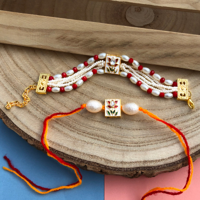 precious cheads bracelet and Dora Rakhi combo