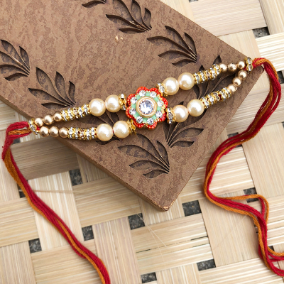 Traditional Fancy Rakhi for Brother, Raksha Bandhan Celebration