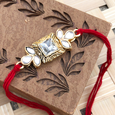 Stylish Traditional Rakhi set for brother for Raksha Bandhan