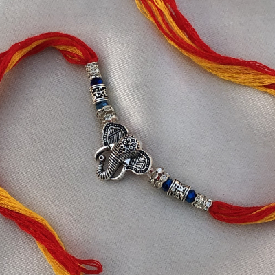 Precious Ganesha Blessings Rakhi for Brother