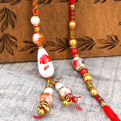 Subtle Style Unique Bhaiya Bhabhi Rakhi for Raksha Bandhan