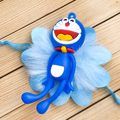 Wonderful Smiling Doraemon Rakhi for Brother