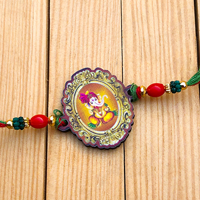 Divine Ganesh Rakhi for Kids & Little Brother