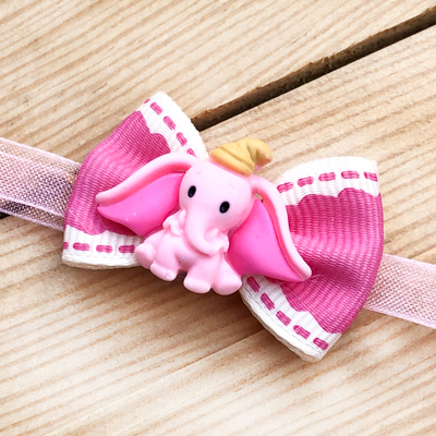 Graceful Pink Elephant Rakhi for Kids