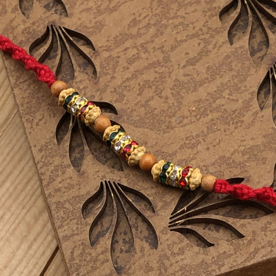 Rare Stone Long Lasting Rakhi Set for Younger Brother