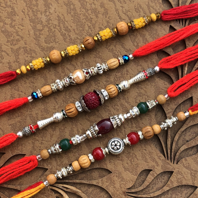 Exclusive 5 Brothers Rakhi Combo for Raksha Bandhan