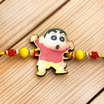 Surprising Shinchan Rakhi for Naughty Brother