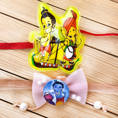 Little Gods Rakhi Set of 2 for Kids