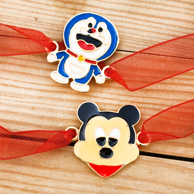 Cartoon Motif Rakhi Combo for Raksha Bandhan