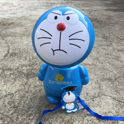 Cutest Graduated Model Doraemon Kids Rakhi Combo Set with Doraemon Table Light Gift